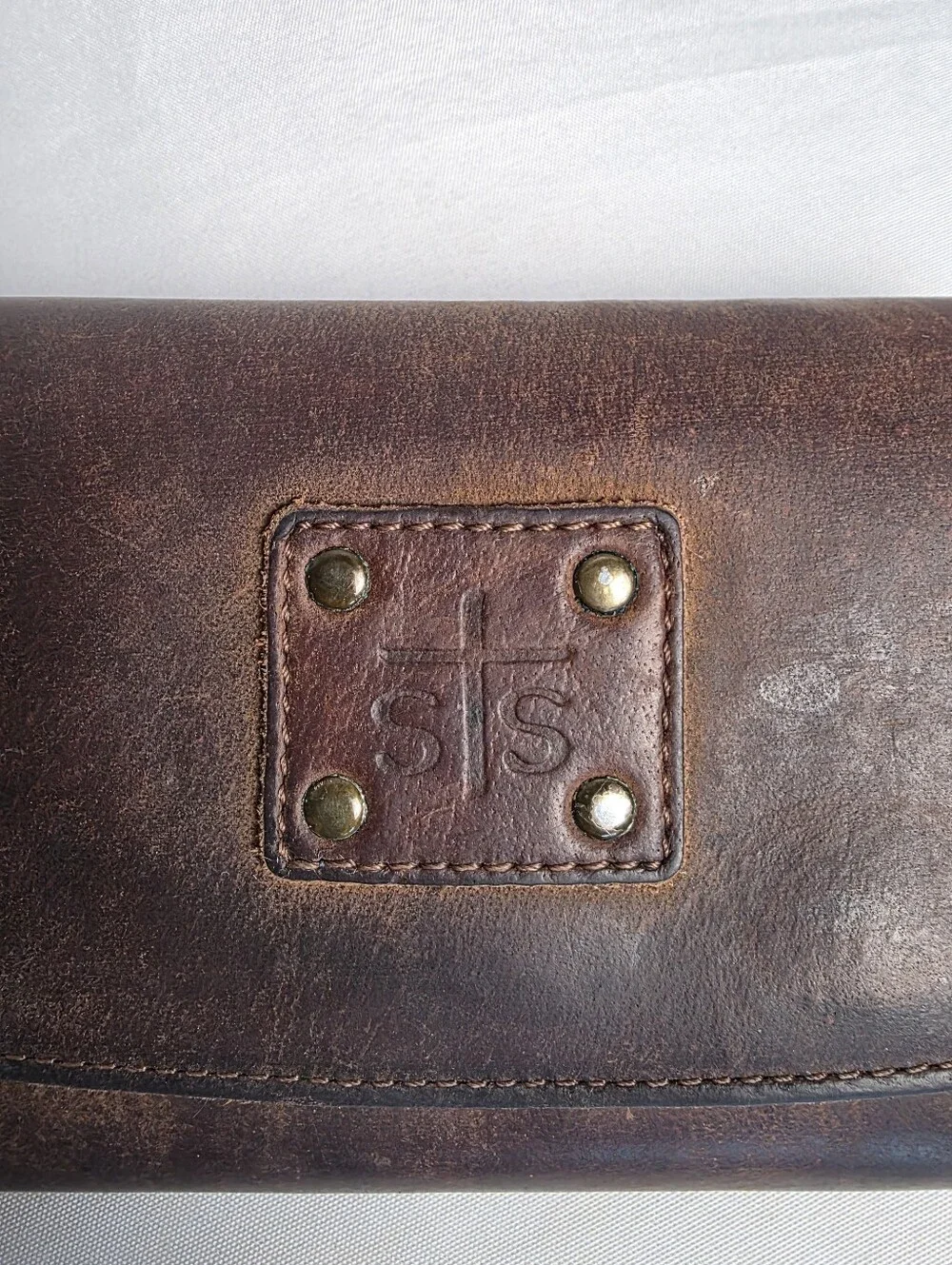 STS Ranchwear Leather Wallet Western Cowgirl Rugged New